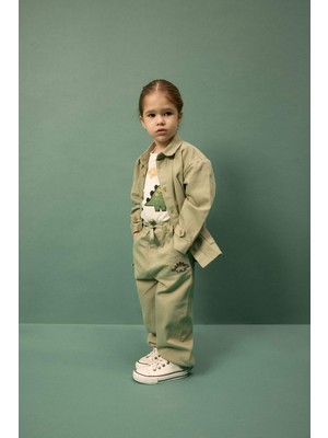 DeFacto Gabardin Uzun Kollu Gömlek Erkek Bebek G6614A526SP