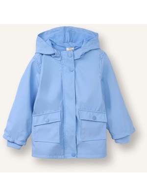 DeFacto Su Geçirmez Kapüşonlu Yağmurluk Erkek Bebek F8453A526SP