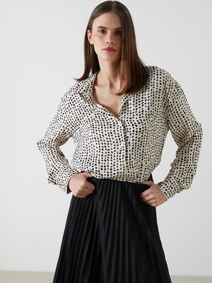 Lc Waikiki Yeni Sezon Puantiyeli Kadın Gömlek