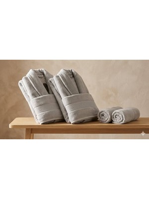 Özdilek Colored(Dms) Gri-Yeşil Aile Seti