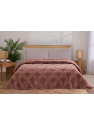 Özdilek Battaniye Trendy Art Deco Sckoyu Kah Tek Kişilik