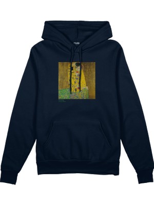 The Lucid Lab The Kiss Oversize Hoodie - Lacivert