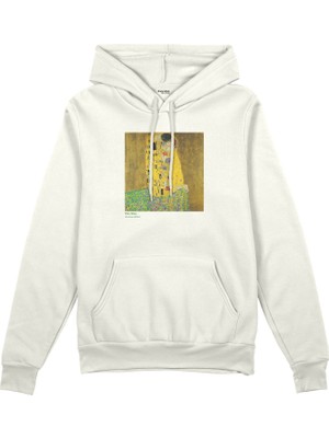 The Lucid Lab The Kiss Oversize Hoodie - Beyaz