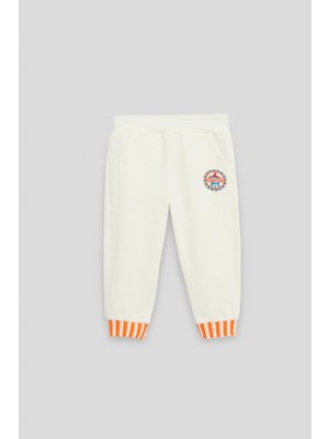 GB Baby Bg Store Erkek Bebek Ekru Eşofman Altı