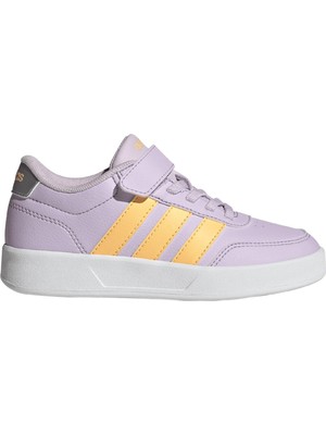adidas BREAKNET 3.0 EL C Lila Kız Çocuk Sneaker