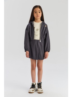 Beverly Hills Polo Club Bg Store Kız Çocuk Gri Ceket