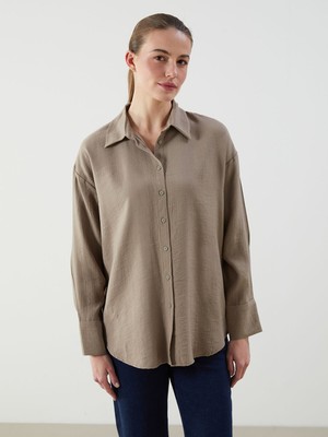 Lc Waikiki Yeni Sezon Loose Fit Kadın Gömlek