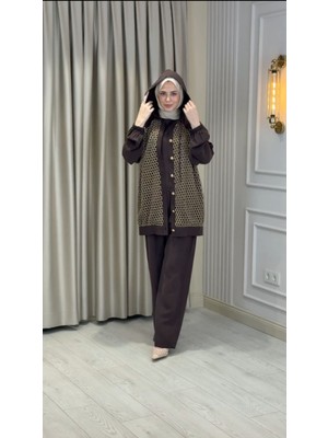 Jupe Kadın Manşet File Detaylı Takım