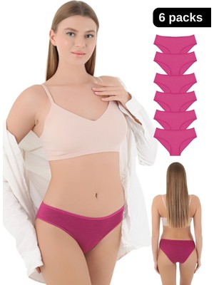 Merry Secret’s Kadın Külot Likralı Penye 6'lı Premium Paket