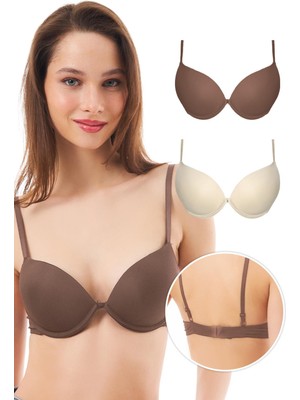 Cottonhill Lol Up Push Up Balenli Sütyen 2'li Paket-2