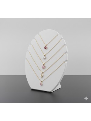 UltraMint Çoklu Kolye Manken Takı Standı, 3D Baskı Dekoratif Organizer