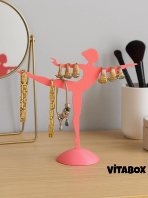 UltraMint Vitabox Dekoratif Balerin Takı Askılığı, Düzenleyici, Çok Amaçlı Stand