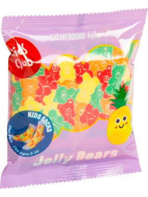 Eat My Socks Jelly Bear 5-10 Yaş Çocuk Çorap