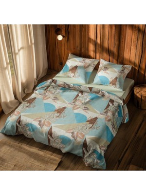 Cotton Collection Tek Kişilik Nevresim Takımı Doğa