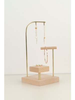 UltraMint Şık Takı Düzenleyici, Küpe, Bileklik ve Yüzük Saklama Standı