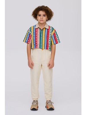 Beverly Hills Polo Club Bg Store Erkek Çocuk Bej Pantolon