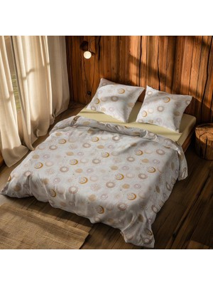 Cotton Collection Tek Kişilik Nevresim Takımı Galaksi