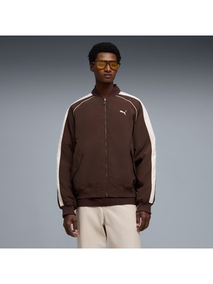 Puma T7 Erkek Kahverengi Ceket (635022-13) Uzun Kol S Kesim Kalıbı ile Şık ve Rahat Tasarım