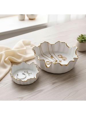 UltraMint Yaldızlı Çok Amaçlı Makyaj ve Takı Kutusu, Masaüstü Organizer