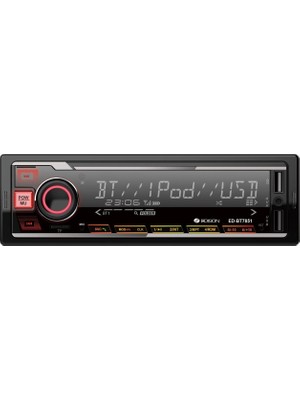 Edison ED-BT7851IC Oto Teyp Mp3 Çalar/fm Radyo/usb/aux/sd/bt/2 Amfi ÇIKIŞ/4*60W/APP Kontrol/kumanda