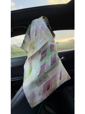 La Boutique Yeni Sezon Twill Ipek Eşarp 2525-01