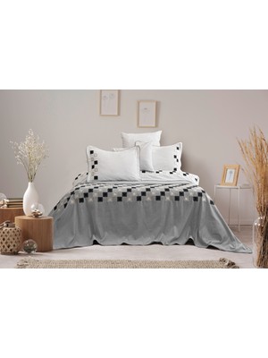 Calantha Home Collection Carla 7 Parça Gelin Seti Lacivert 240 x 260 cm