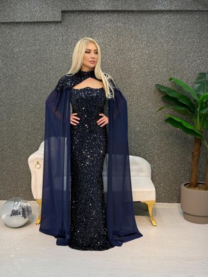 E&A Eren Abiye Pul Payet Pelerınlı Balık Abıye