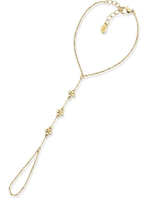 Klips Toptan Üç Yonca Detay Şahmeran