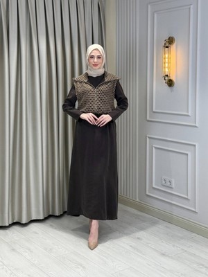 Jupe Kadın  File Detay 2'li  Elbise