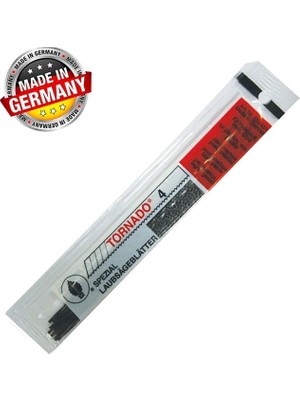 Eco Port Tornado Yuvarlak Ahşap Kıl Testere Ağzı No:1 - 144 Adet