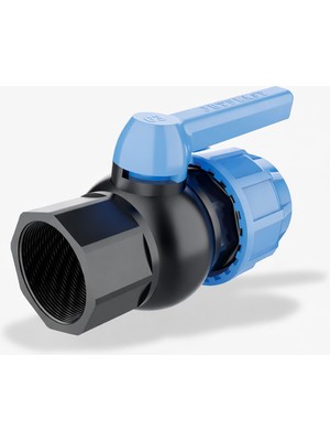 Jetplast 63 mm Kaplin-Iç Diş Vana (2 Adet)