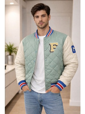 Unisex Bomber Kolej Ceket