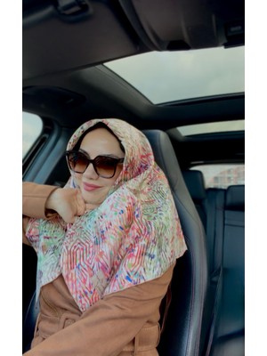 La Boutique Yeni Sezon Twill Ipek Eşarp 2528-02