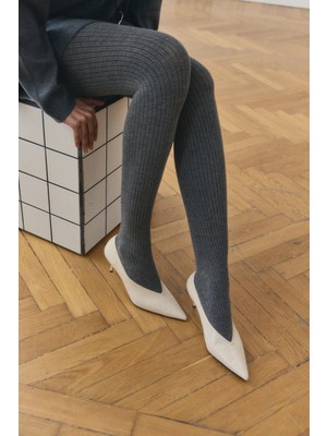 Lutvelizade Topuklu 2603 - Sivri Burun Klasik Kemik Kadın Topuklu