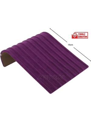 UltraMint Şık Mor Bileklik Standı, Düzenli ve Zarif Saklama Çözümü