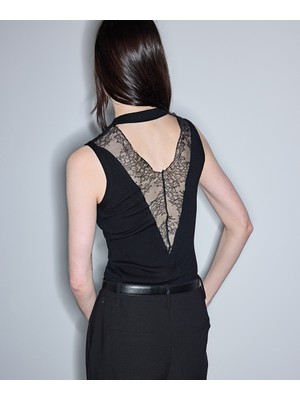 İpekyol Dantel garnili triko IS1260050032001