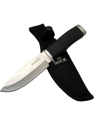 Eco Port 7-7 Siyah Av / Outdoor Bıçak 22CM - Siyah Sap, Kılıflı