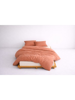 Lief Home Lüks Ranforce Kumaş %100 Pamuklu Tek Kişilik Nevresim Takımı 160X220 | Lastikli Çarşaf 120X200+30
