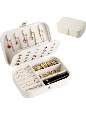 UltraMint 3 Bölmeli Dikdörtgen Takı Kutusu, Şık ve Pratik Organizer