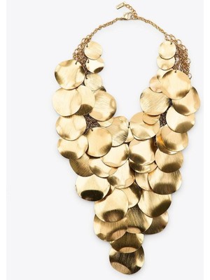 New Obsessions Metal Pullu Kolye