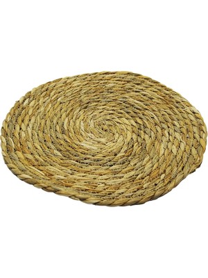 Veralya Hasır 31CM Yuvarlak Supla - Amerikan Servis Altı