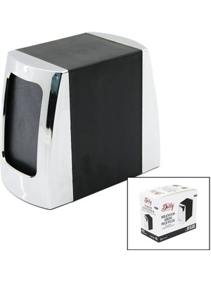 Veralya Milenyum Krom Çift Taraflı Yaylı Peçetelik