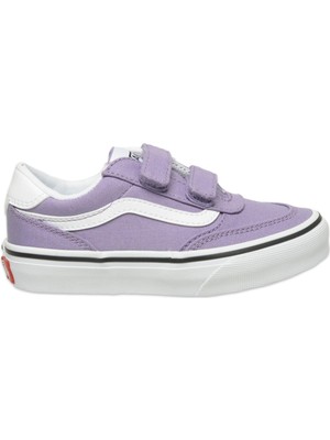 Vans VN000EKG Brooklyn Ls V Sneakers Lila Çocuk Spor Ayakkabı