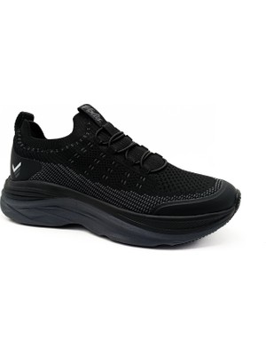Gdt Ayakkabı Volis Siyah Renk Bağcıklı Tekstil Malzeme Kadın Spor Ayakkabı