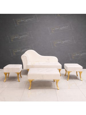 AldaGelsin Düğün Nişan Kına 4 Lü Josefin Bihter Kına Tahtı Organizasyon Seti