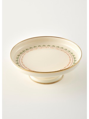 Bella Maison Tulip Emaye Ayaklı Sunum Standı (28 Cm)