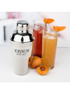 PremiumPort Isimli Özel Tasarımlı Kokteyl Shaker, Sevgililer Günü ve Yılbaşı Hediyesi