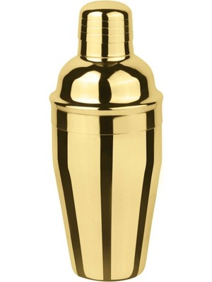 Teknotrust Paslanmaz Çelik Kokteyl Shaker 500ML Gold Renkli, Şık Tasarım