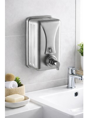 Neva Paslanamaz Köpük Verici Sabunluk 1000 ml