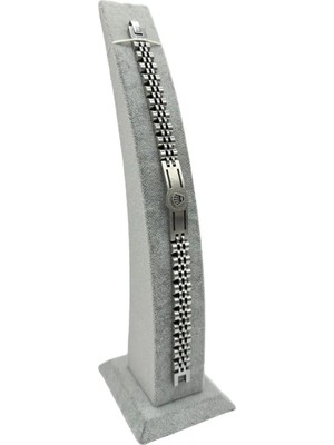 Sezgin Kutu ve Aksesuar Tekli Dikey Bileklik Standı Gri